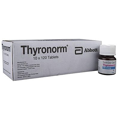 Thyronorm 75mcg Tablet